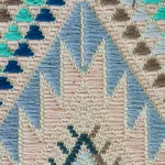 Schumacher 79242 Coyolate Hand Woven Brocade Arctic fabric swatch