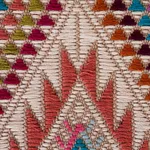 Schumacher 79241 Coyolate Hand Woven Brocade Nougat fabric swatch