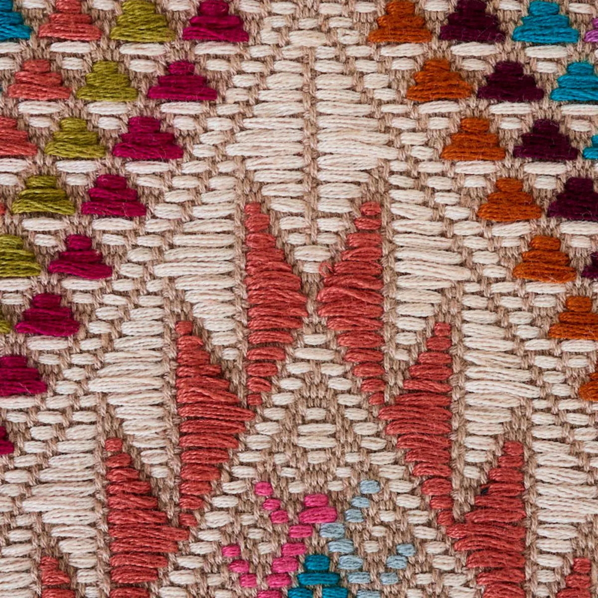 Schumacher 79241 Coyolate Hand Woven Brocade Nougat fabric swatch