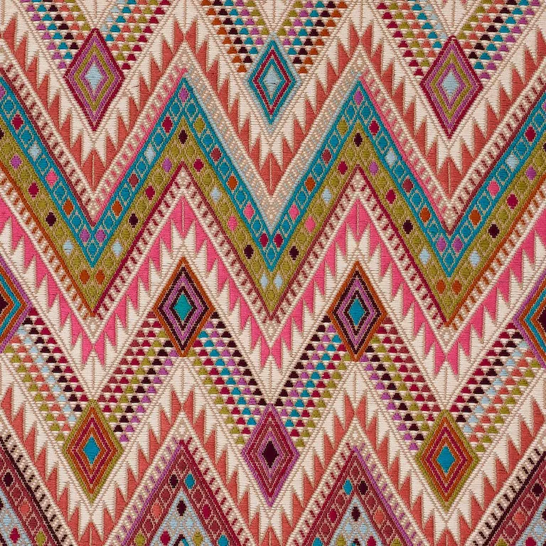 Schumacher 79241 Coyolate Hand Woven Brocade Nougat fabric swatch