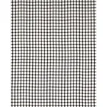 Schumacher 81452 Crawford Linen Check Basalt fabric swatch