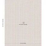 Schumacher 81455 Crawford Linen Check Brown fabric swatch