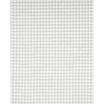 Schumacher 81450 Crawford Linen Check Jasper Blue fabric swatch