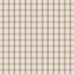 Schumacher 81454 Crawford Linen Check Neutral fabric swatch