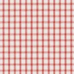 Schumacher 81457 Crawford Linen Check Red fabric swatch