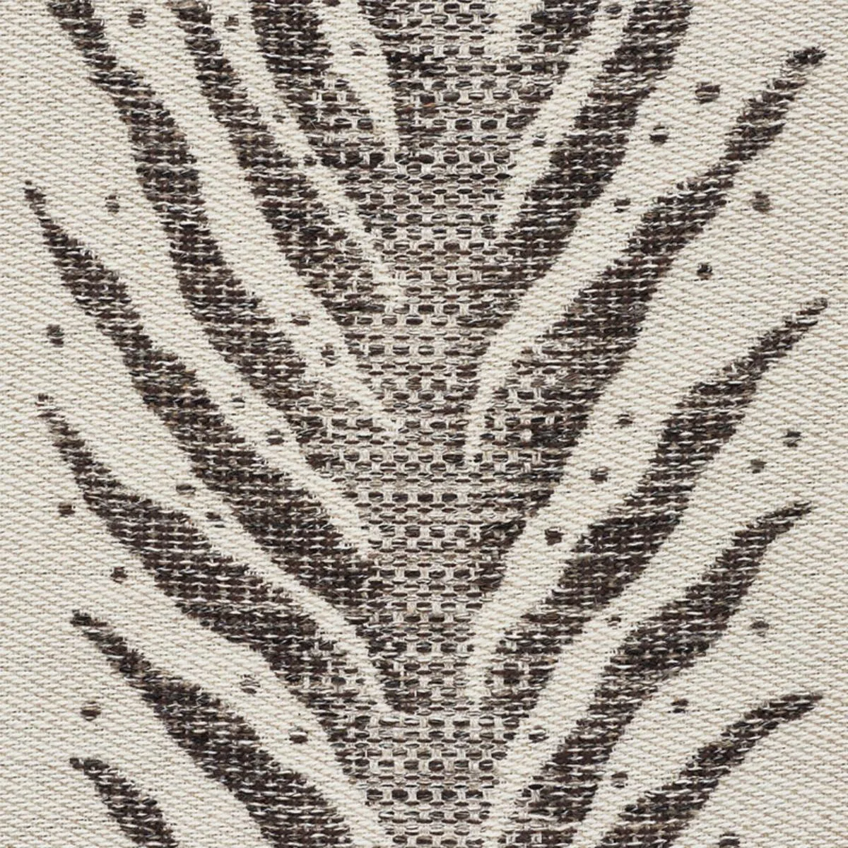 Schumacher 75451 Creeping Fern Basalt fabric swatch