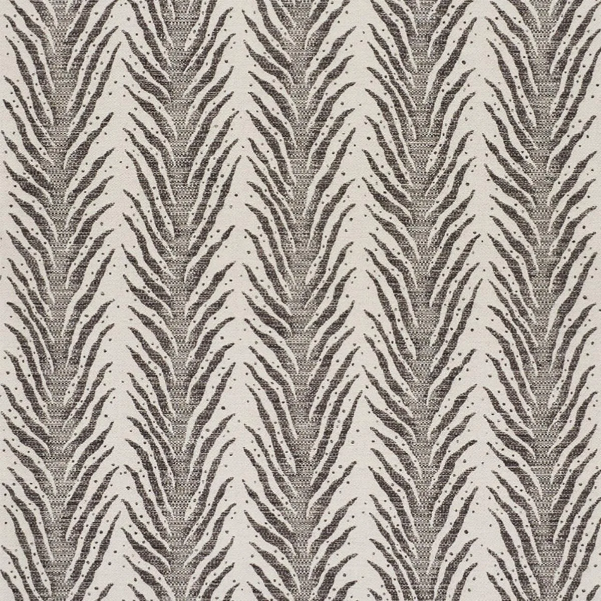 Schumacher 75451 Creeping Fern Basalt fabric swatch
