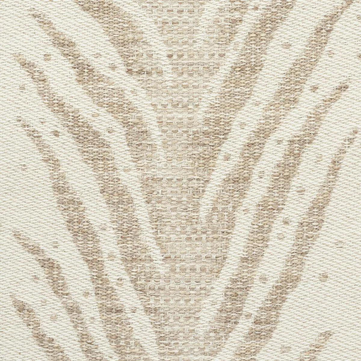 Schumacher 75450 Creeping Fern Dune fabric swatch