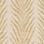 Schumacher 75456 Creeping Fern Mimosa Glow fabric swatch