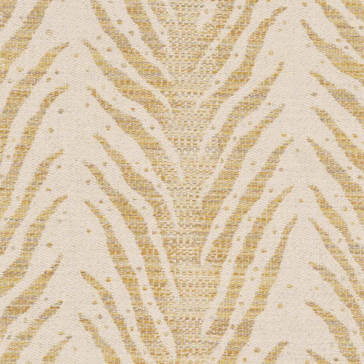 Schumacher 75456 Creeping Fern Mimosa Glow fabric swatch