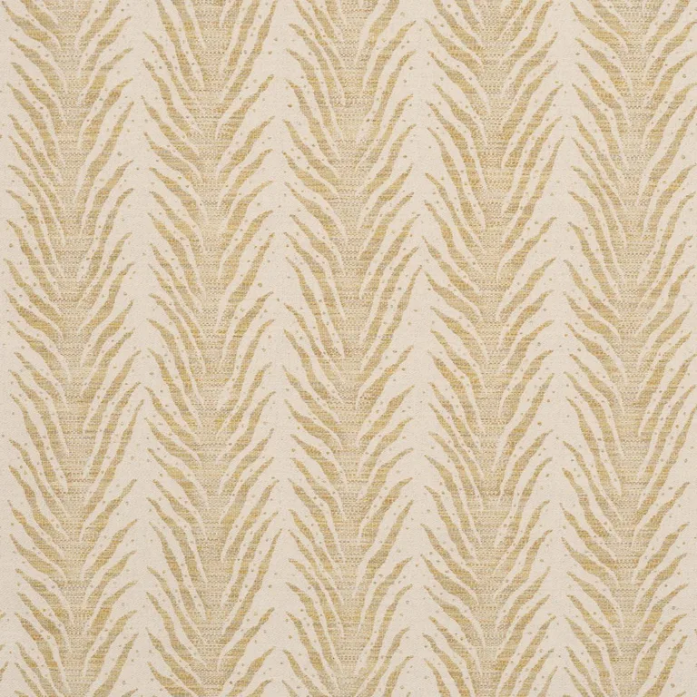 Schumacher 75456 Creeping Fern Mimosa Glow fabric swatch