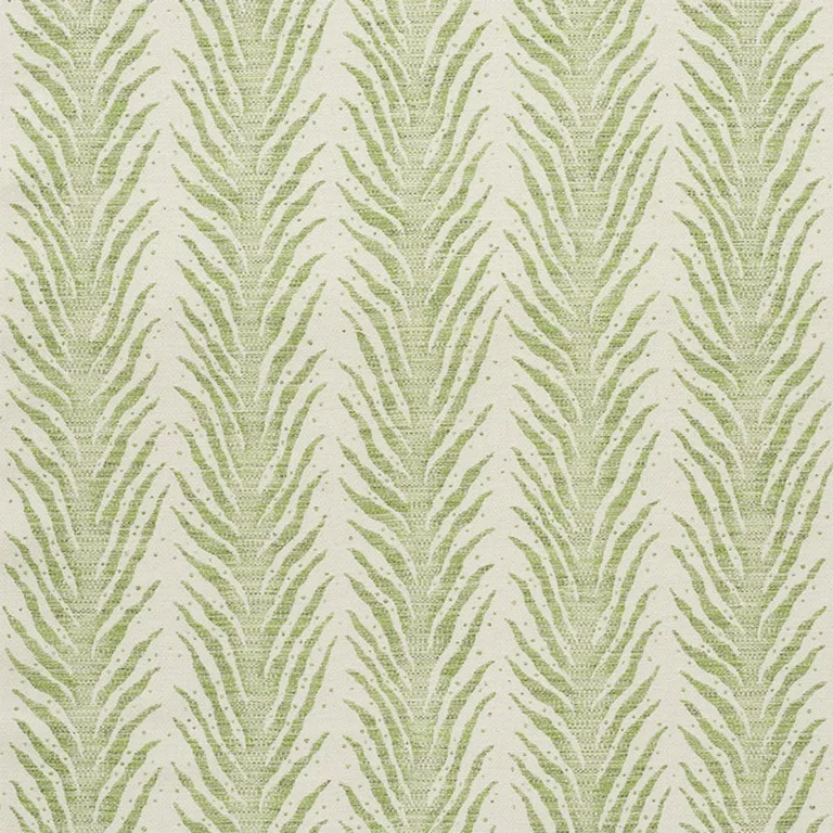 Schumacher 75452 Creeping Fern Moss fabric swatch
