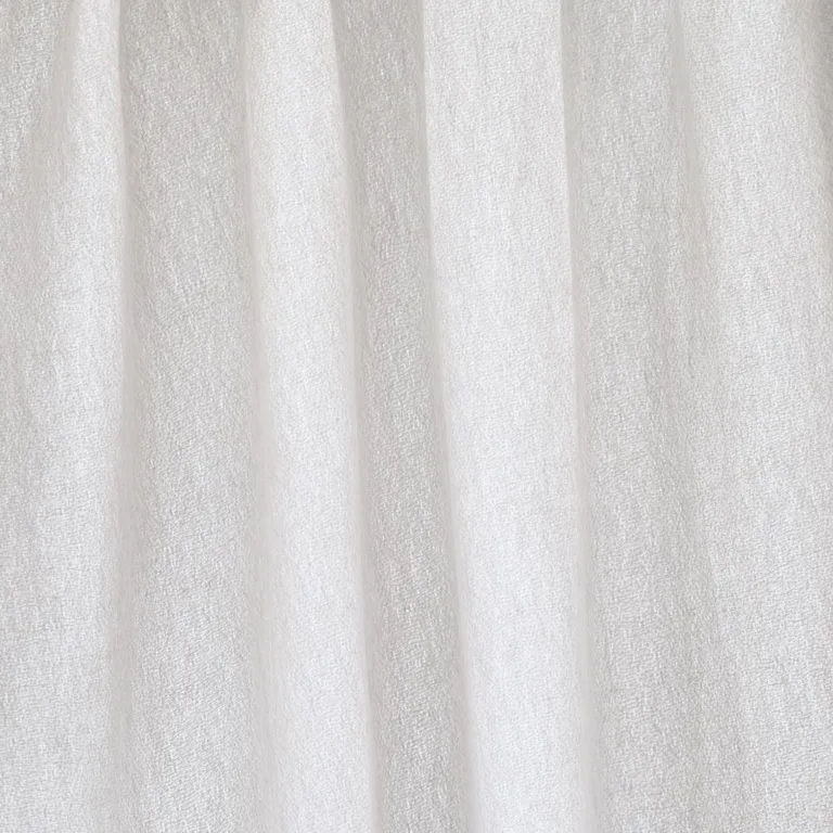 Schumacher 81911 Crepe Wool Linen Casement Mist fabric swatch