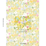 Schumacher 78291 Crewel Garden Multi fabric swatch