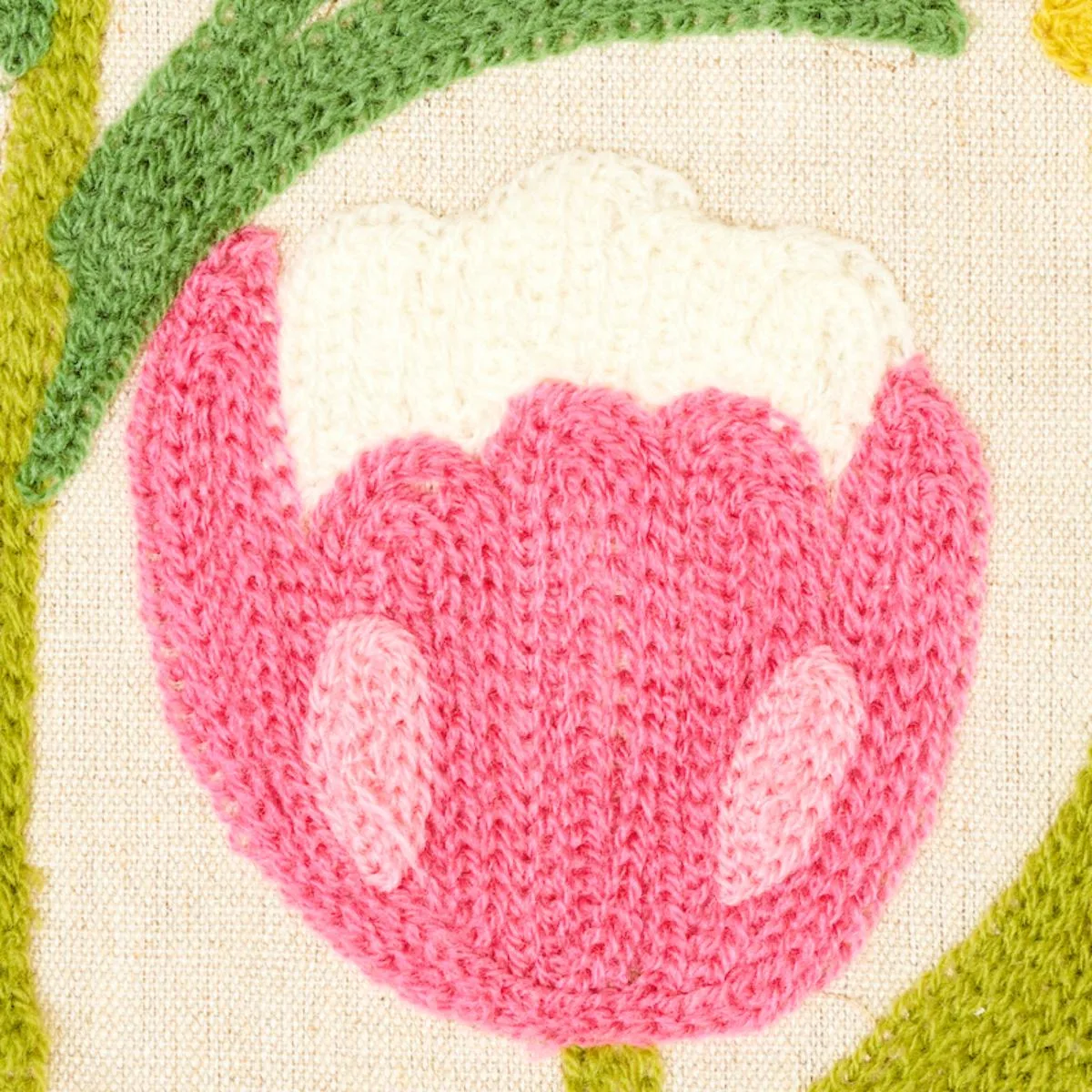 Schumacher 78291 Crewel Garden Multi fabric swatch