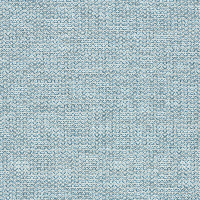 Schumacher 76150 Crosby Blue fabric swatch