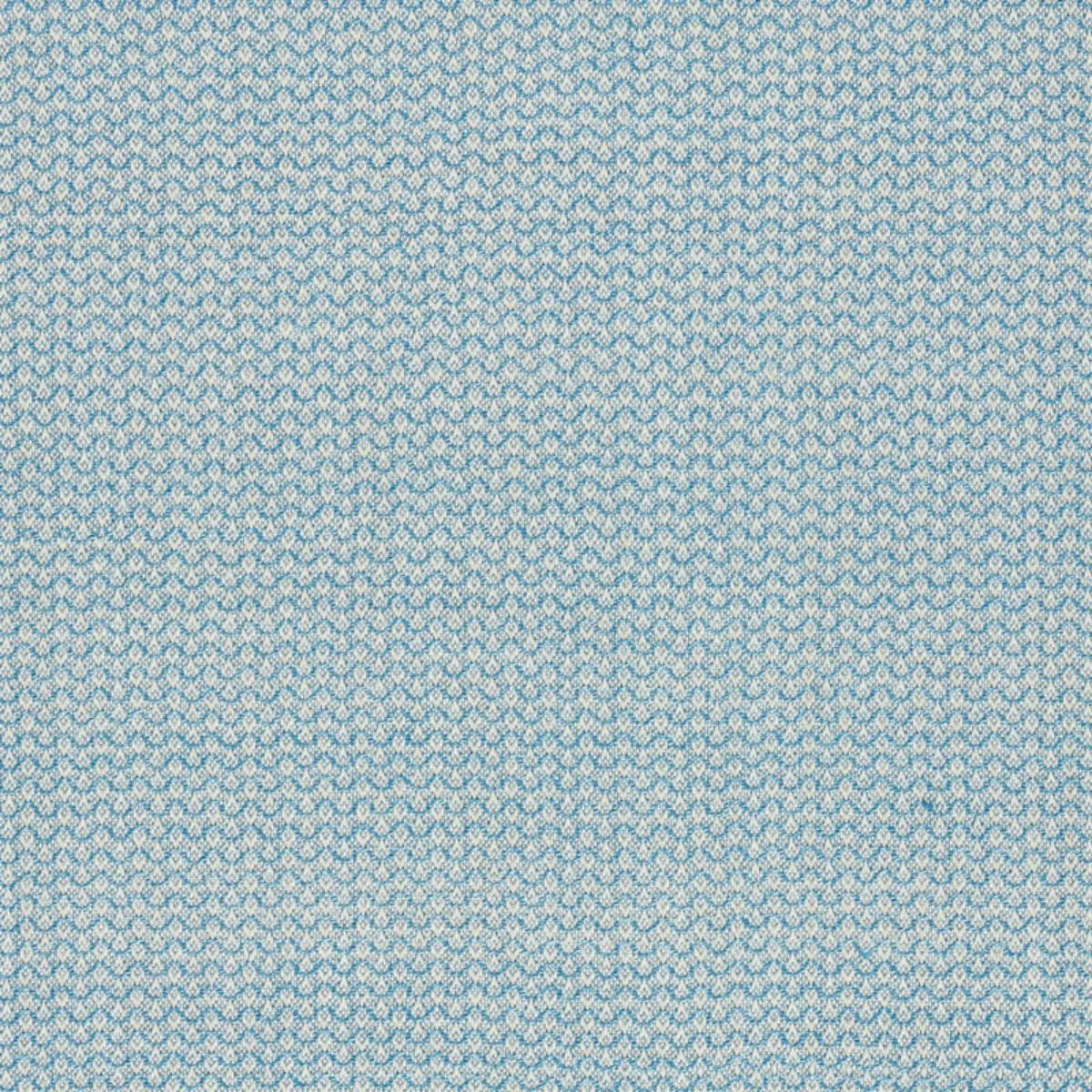 Schumacher 76150 Crosby Blue fabric swatch