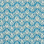 Schumacher 76150 Crosby Blue fabric swatch