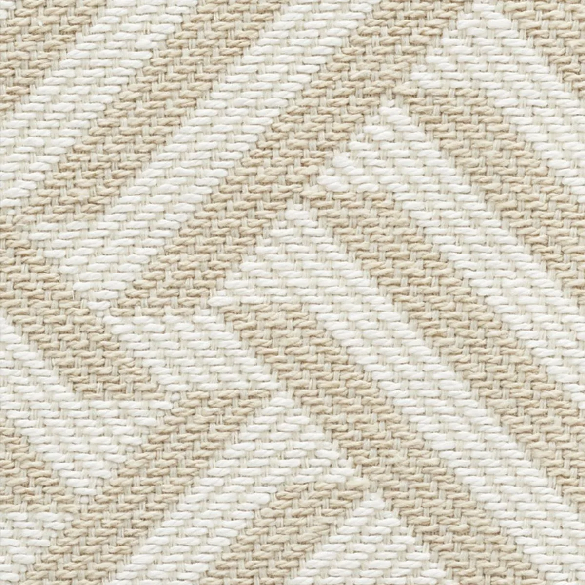 Schumacher 73450 Cross Hatch Natural fabric swatch