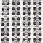 Schumacher 70392 Crosstown Graphite fabric swatch
