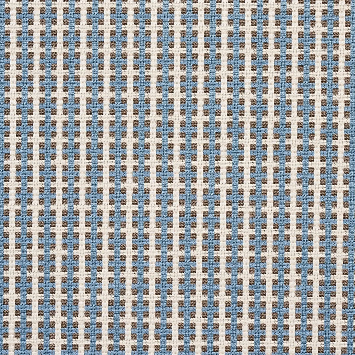 Schumacher 70390 Crosstown Sky fabric swatch