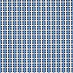 Schumacher 70394 Crosstown Tile Blue fabric swatch