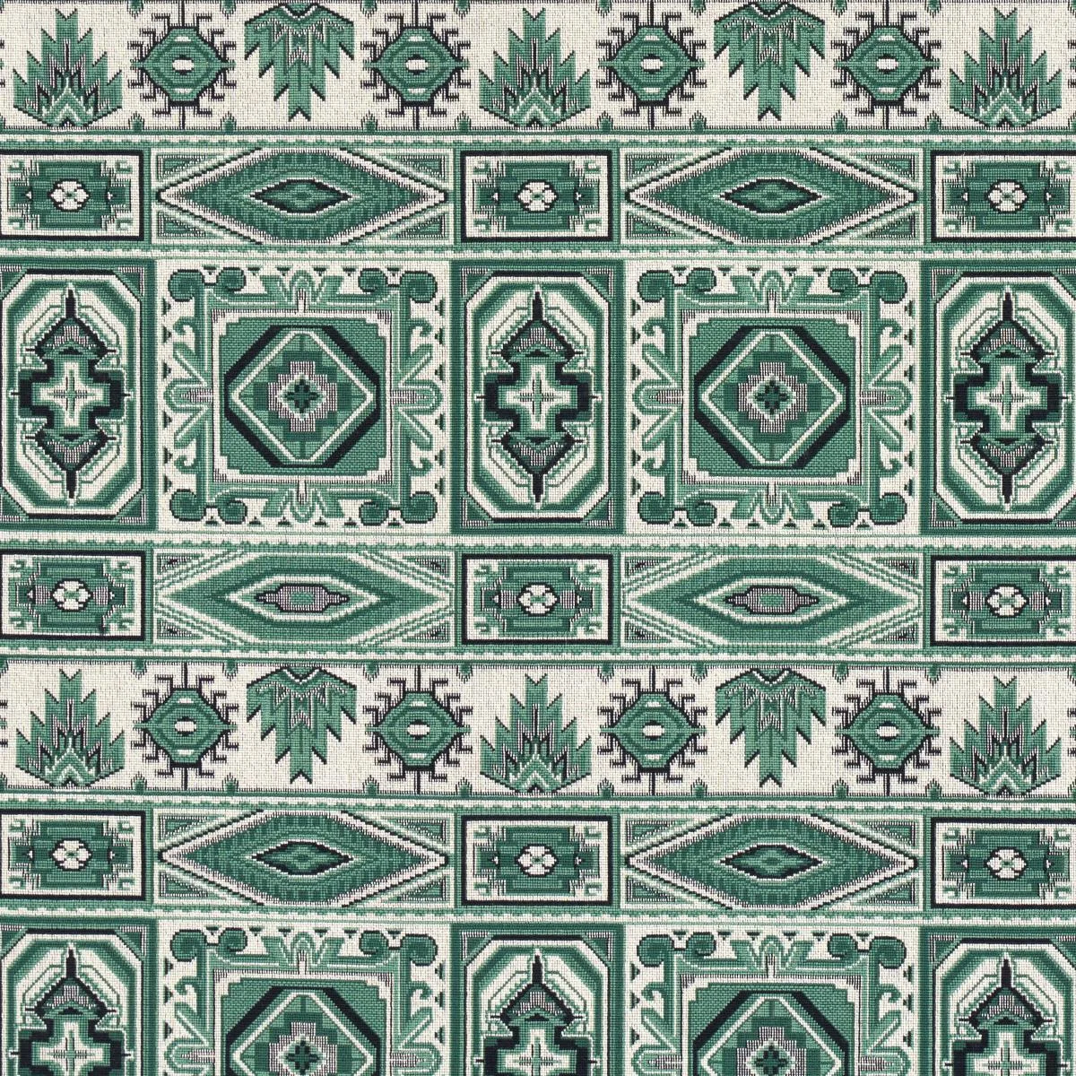 Schumacher 81331 Crowley éPinglé Green fabric swatch