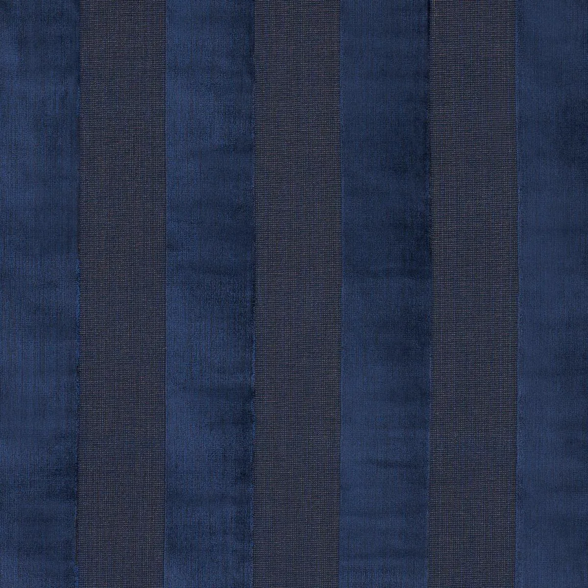 Schumacher 84872 Cunard Strié Velvet Sapphire fabric swatch