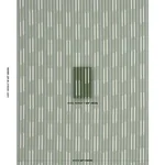 Schumacher 71973 Cusco Ikat Green fabric swatch