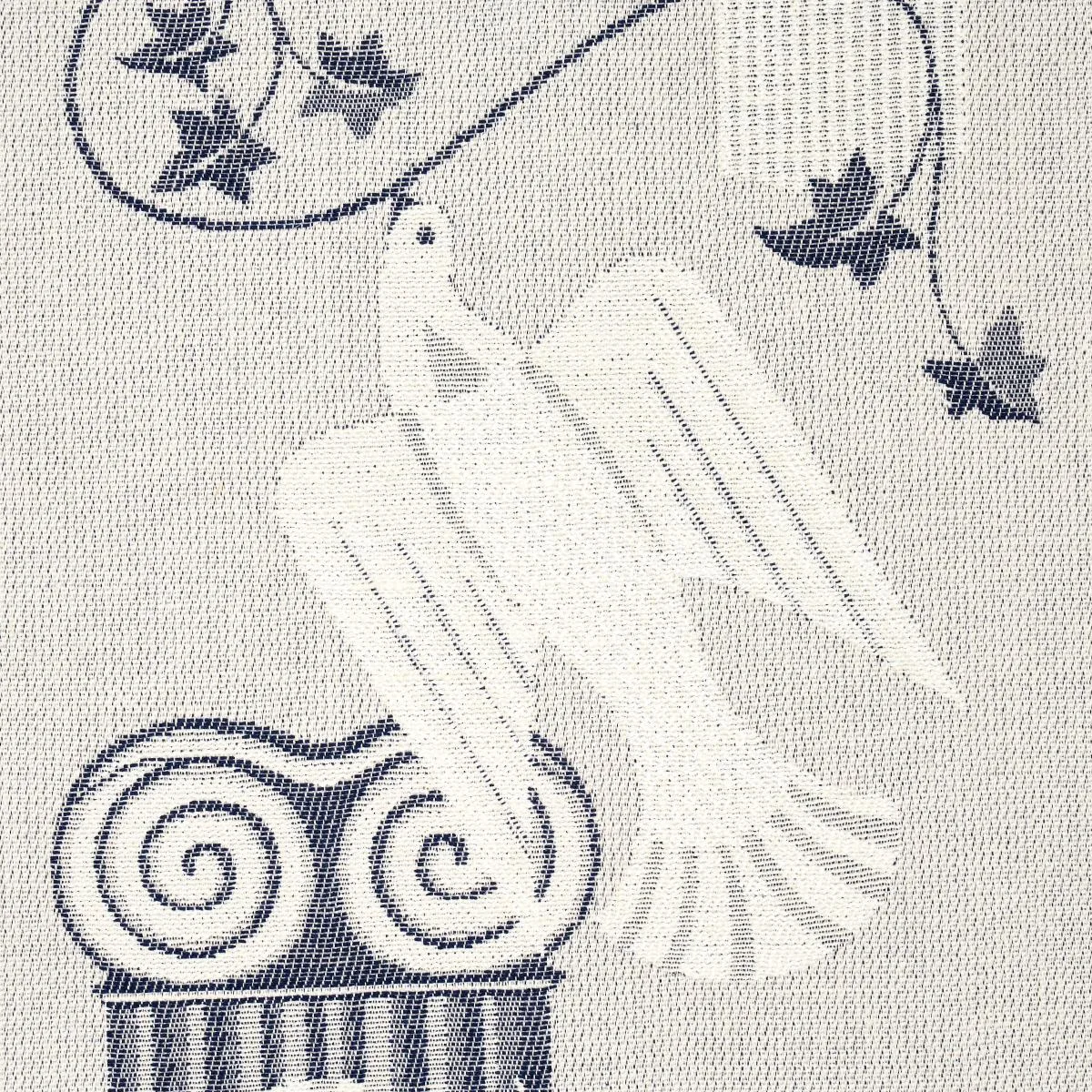 Schumacher 83110 Cyprus Limestone fabric swatch