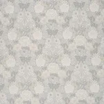 Schumacher 182971 Dahlia Garden Natural fabric swatch
