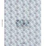 Schumacher 181800 Dahlia Hand Block Print Blues fabric swatch