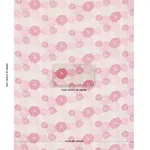 Schumacher 181801 Dahlia Hand Block Print Hot Pink fabric swatch