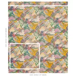 Schumacher 180132 Daisy Chain Light Multi fabric swatch