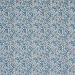 Schumacher 180710 Daisy Indoor/Outdoor Indigo fabric swatch