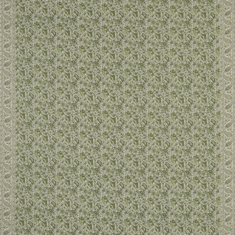 Schumacher 180711 Daisy Indoor/Outdoor Leaf Green fabric swatch