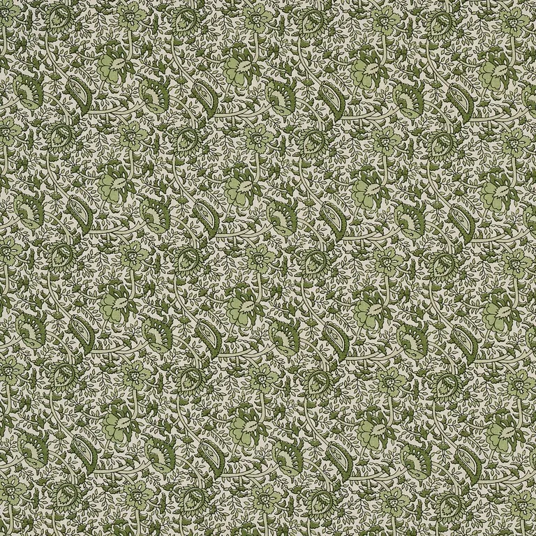 Schumacher 180711 Daisy Indoor/Outdoor Leaf Green fabric swatch