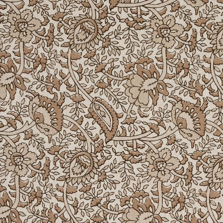 Schumacher 180712 Daisy Indoor/Outdoor Neutral fabric swatch