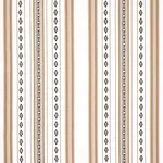 Schumacher 80270 Dakota Stripe Neutral fabric swatch