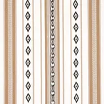Schumacher 80270 Dakota Stripe Neutral fabric swatch