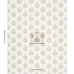 Schumacher 182911 Dalila Hand-Screen Print Green fabric swatch