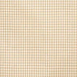 Schumacher 3449003 Dalton Silk Gingham Cafe' fabric swatch