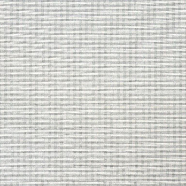 Schumacher 3449002 Dalton Silk Gingham Chambray fabric swatch