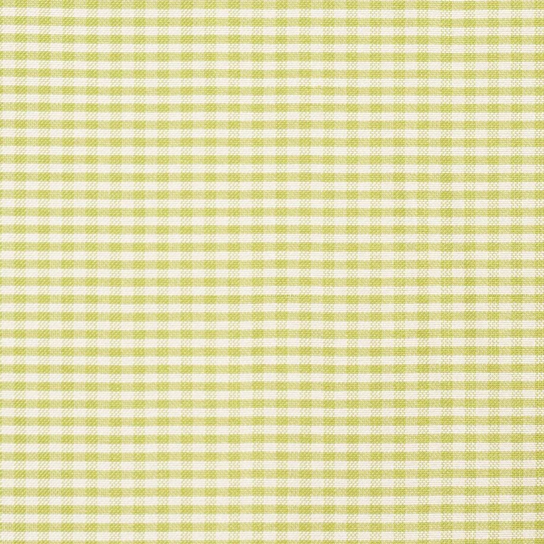 Schumacher 3449006 Dalton Silk Gingham Chartreuse fabric swatch