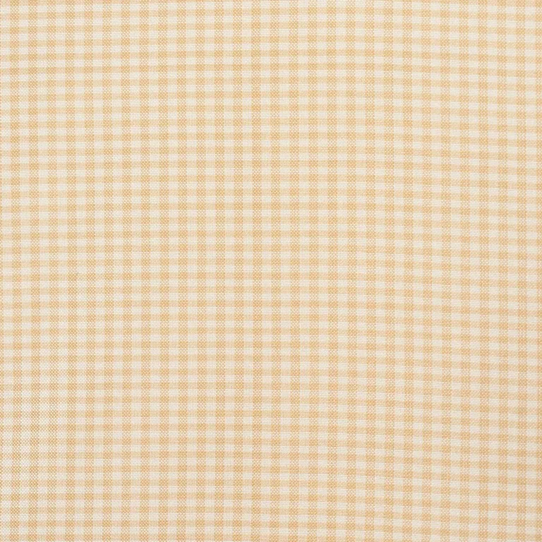 Schumacher 3449004 Dalton Silk Gingham Sand fabric swatch