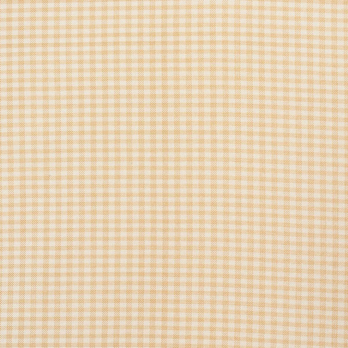Schumacher 3449004 Dalton Silk Gingham Sand fabric swatch