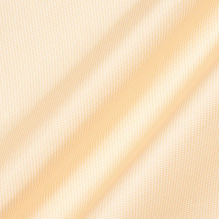 Schumacher 3449001 Dalton Silk Gingham Straw fabric swatch