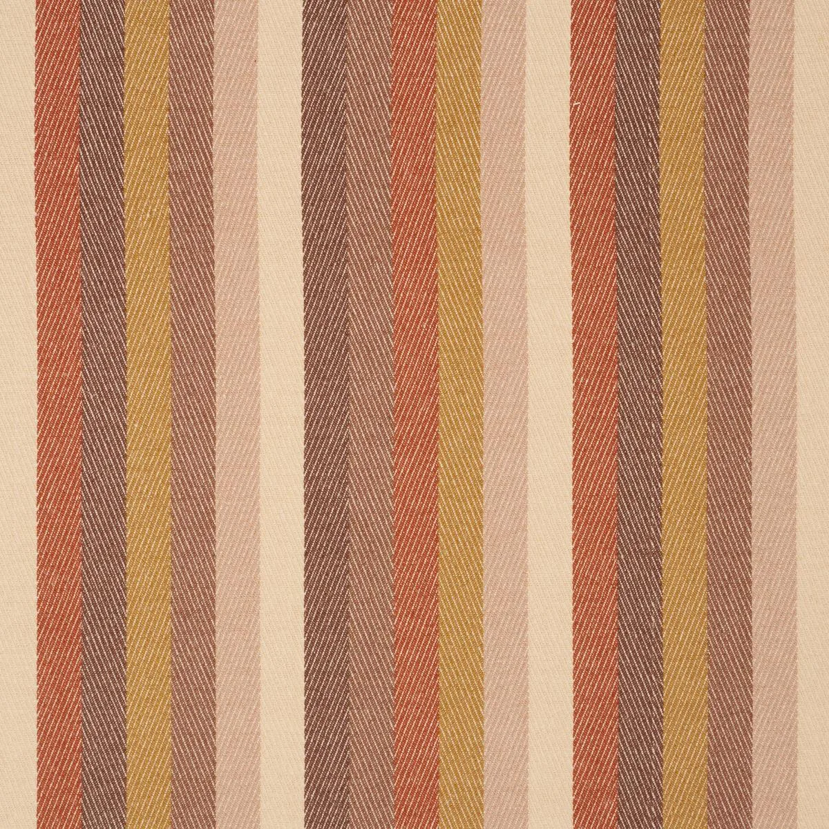 Schumacher 86240 Dancing Stripe Cedar fabric swatch