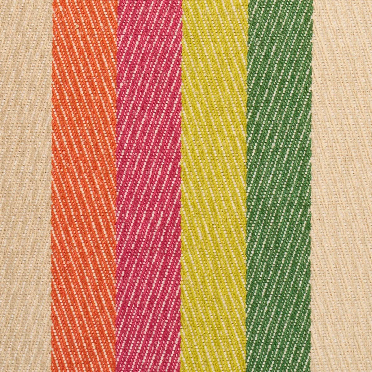 Schumacher 86241 Dancing Stripe Jewel fabric swatch