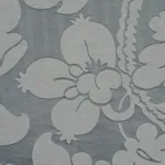 Schumacher 81462 Dandridge Damask Palace Slate fabric swatch
